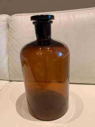 Iso apteekkarin pullo lasikorkilla Seinäjoki