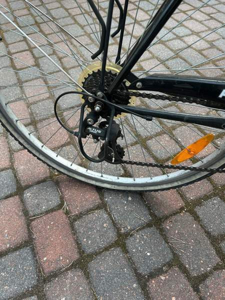 Nopsa miesten pyörä. Rusko - valokuva 3