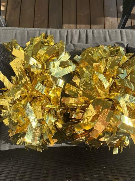 Kultaiset huiskat / Pompomit Oulu – foto 1