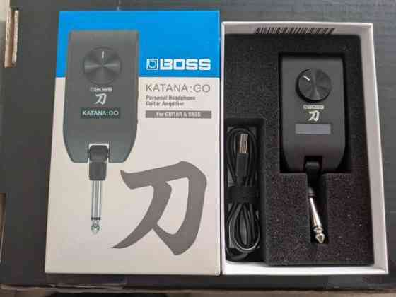 Boss Katana:GO + pussi Jyvaeskylae