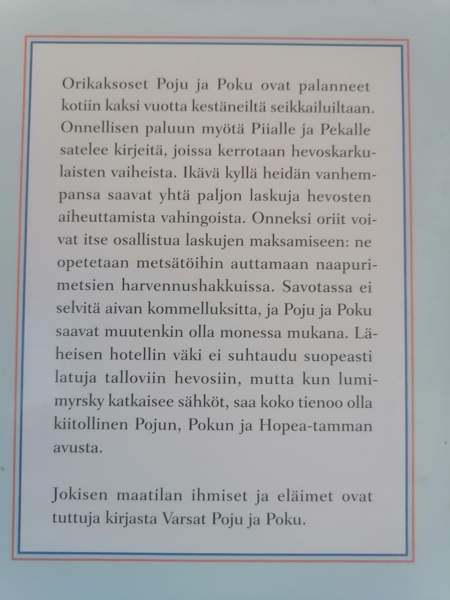 Poju ja Poku kirjat Kyyjärvi – foto 4