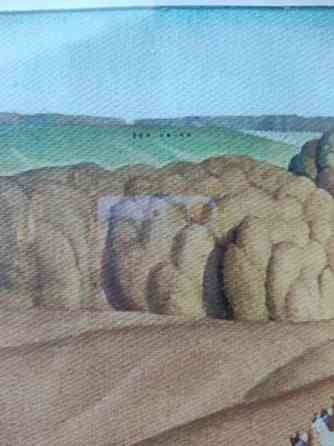 Taulu Grant Wood - Fall plowing (1931) Ювяскюля