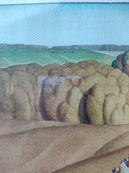 Taulu Grant Wood - Fall plowing (1931) Jyväskylä - valokuva 3