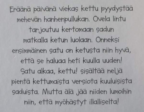 Satu alkaa, kettu! Espoo - valokuva 2