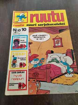 Ruutu sarjakuvalehdet -70 luvulta Parkano