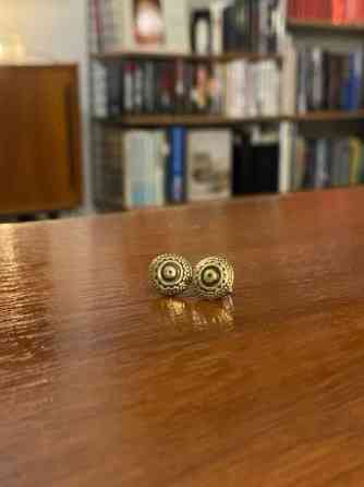 Kalevala Koru pronssiset 1225 nappikorvakorut Vantaa