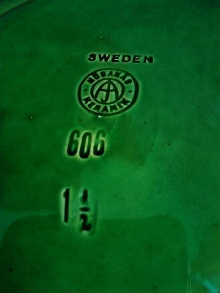 Vintage 70s Höganäs Keramik Sweden lautanen Тампере - изображение 3