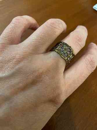 Vintage pronssinen Sarpaneva Pitsi -sormus Vantaa