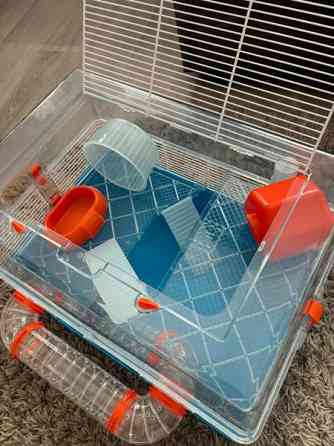 Hamsterin häkki ja tarvikkeita Kempele