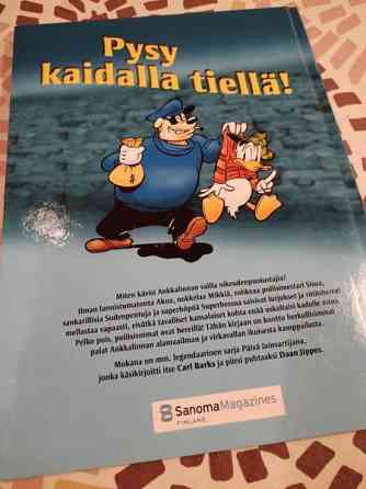 Aku Ankka sarjakuvakirja Kuopio