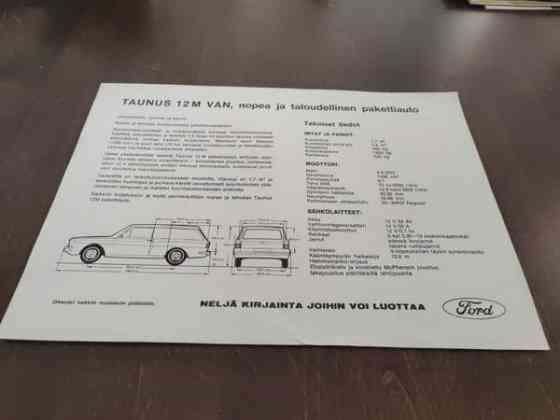 Ford taunus esite Parkano