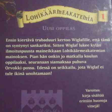 Lohikäärmeakatemia 1 - Uusi oppilas Эспоо