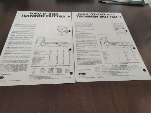 Ford D ja DT esitteet Parkano – foto 2