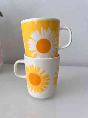 Marimekko Oiva/Auringonkukka mukit Kauniainen