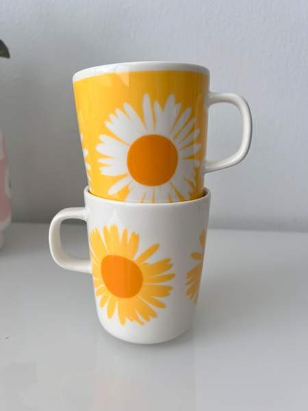 Marimekko Oiva/Auringonkukka mukit Kauniainen - photo 5