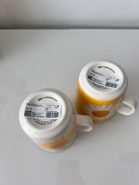 Marimekko Oiva/Auringonkukka mukit Kauniainen - photo 4