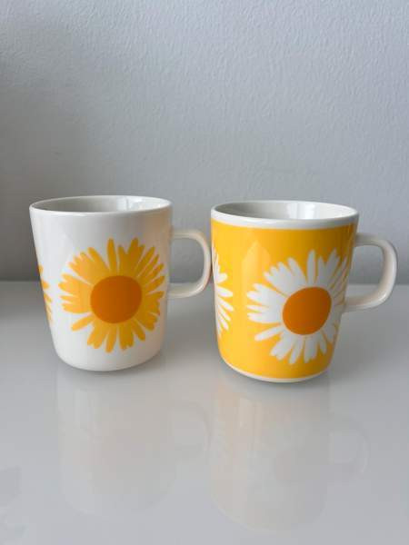 Marimekko Oiva/Auringonkukka mukit Kauniainen - photo 1