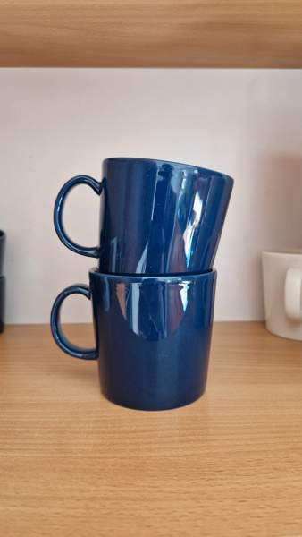 Iittala Teema siniset kahvikupit Lappeenranta - valokuva 1