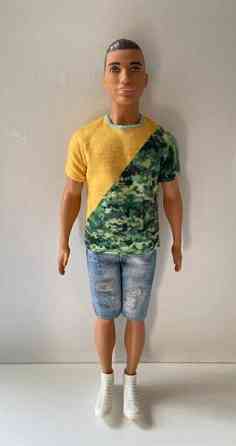 Barbie nukke Ken Fashionistas ( tummahiuksinen ) Turku