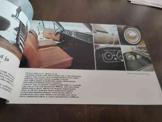 Ford cortina esitevihko Parkano