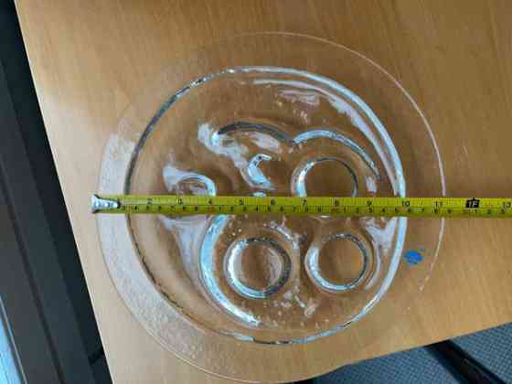 Meri lasin iso lasinen tuikkualusta Tampere