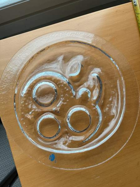 Meri lasin iso lasinen tuikkualusta Тампере - изображение 3