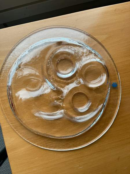 Meri lasin iso lasinen tuikkualusta Тампере - изображение 1