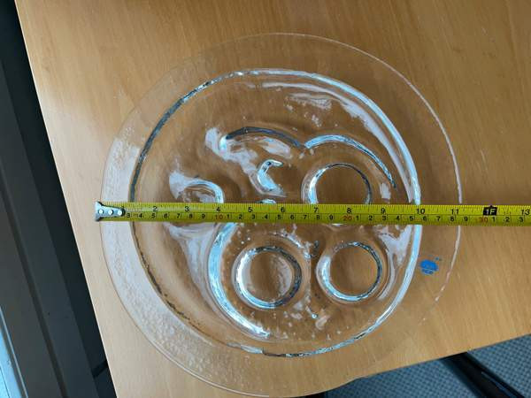 Meri lasin iso lasinen tuikkualusta Тампере - изображение 4