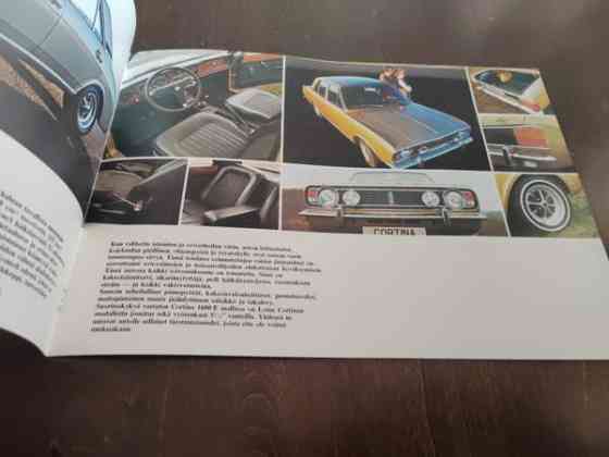 Ford cortina esitevihko Parkano