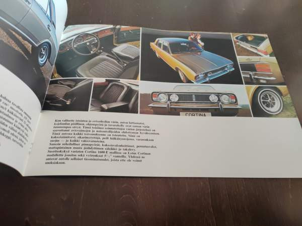 Ford cortina esitevihko Parkano - valokuva 2