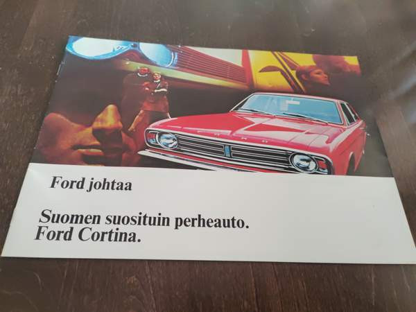 Ford cortina esitevihko Parkano - valokuva 1