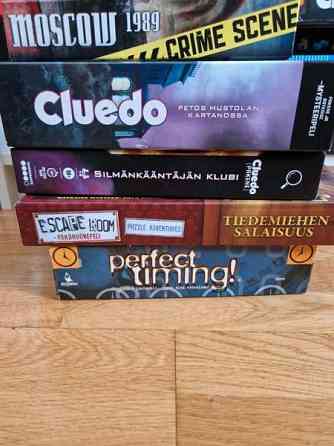 Pakopelejä ja lautapeli Oulu