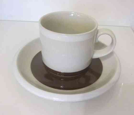 Arabia Raito kahvikupit ja tassit 6 kpl Espoo