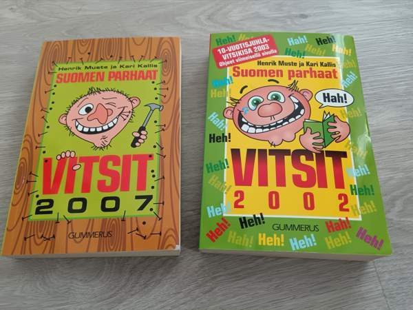 2 kpl Vitsikirjaa Lapua - изображение 1