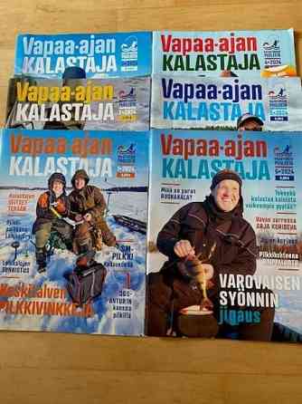 Kalastaja lehden vuosikertoja 2022-2024 Riihimaeki