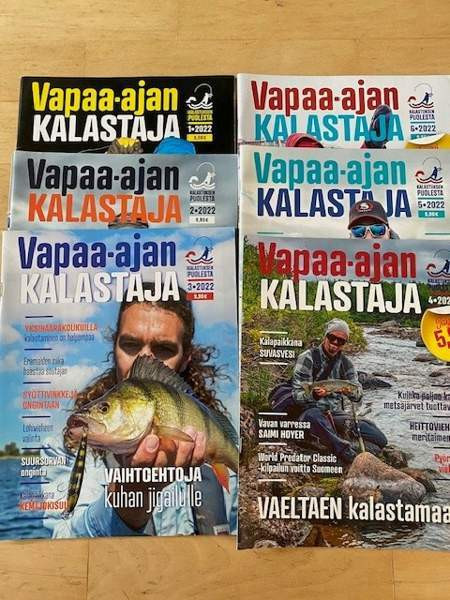 Kalastaja lehden vuosikertoja 2022-2024 Riihimaeki – foto 3