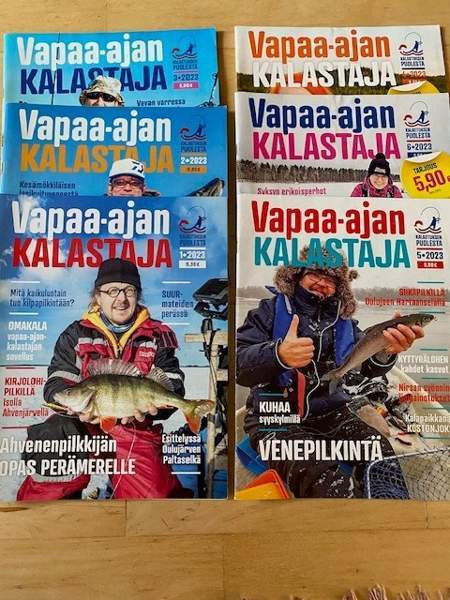 Kalastaja lehden vuosikertoja 2022-2024 Riihimaeki – foto 2