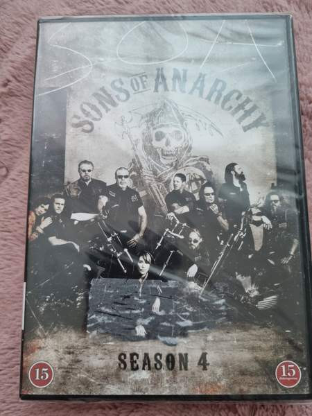 Sons of anarchy kausi 4 dvd Pori - valokuva 1