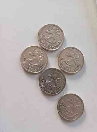 Suomen markkoja 5kpl Kaarina