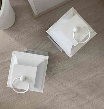 Valkoinen lyhty 2kpl Tampere