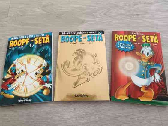 3 kpl Roope setä kirjaa Lapua