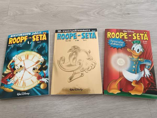 3 kpl Roope setä kirjaa Lapua - изображение 1