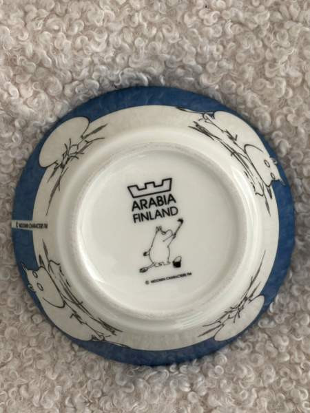 Arabian Muumi astiaston Muumipeikko kulho Helsinki - изображение 2