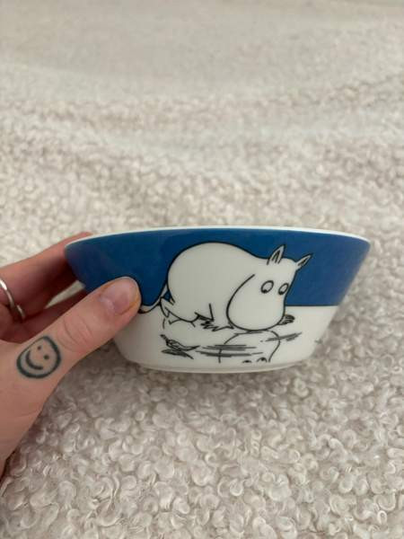 Arabian Muumi astiaston Muumipeikko kulho Helsinki - изображение 1