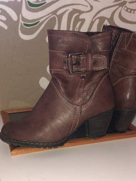 Ruskeat nilkkurit Marco Tozzi Oulu - valokuva 4