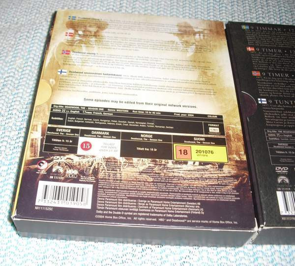 DEADWOOD (KOKO SARJA) DVD Jyvaeskylae - photo 3