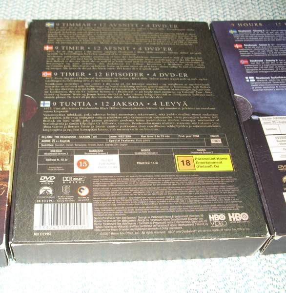 DEADWOOD (KOKO SARJA) DVD Jyvaeskylae - photo 4