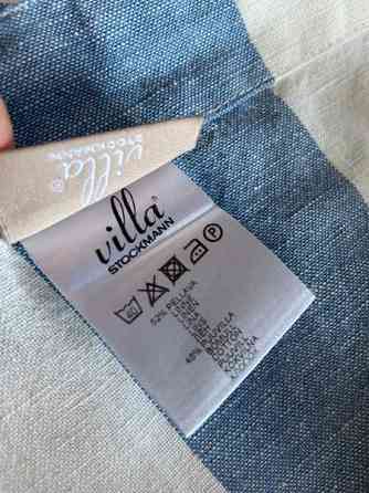 Villa Stockmann raikkaat pellava-puuvillaverhot 2 kpl Helsinki