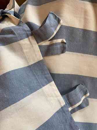 Villa Stockmann raikkaat pellava-puuvillaverhot 2 kpl Helsinki