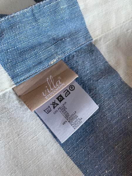 Villa Stockmann raikkaat pellava-puuvillaverhot 2 kpl Helsinki - изображение 5